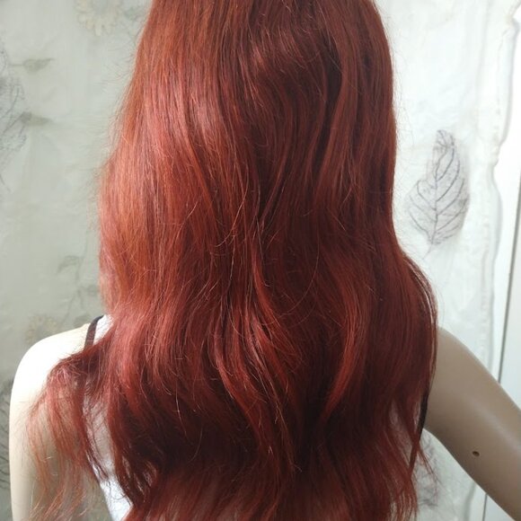 HUMAIN WIG REDDISH BROWN - Picture 3 of 3